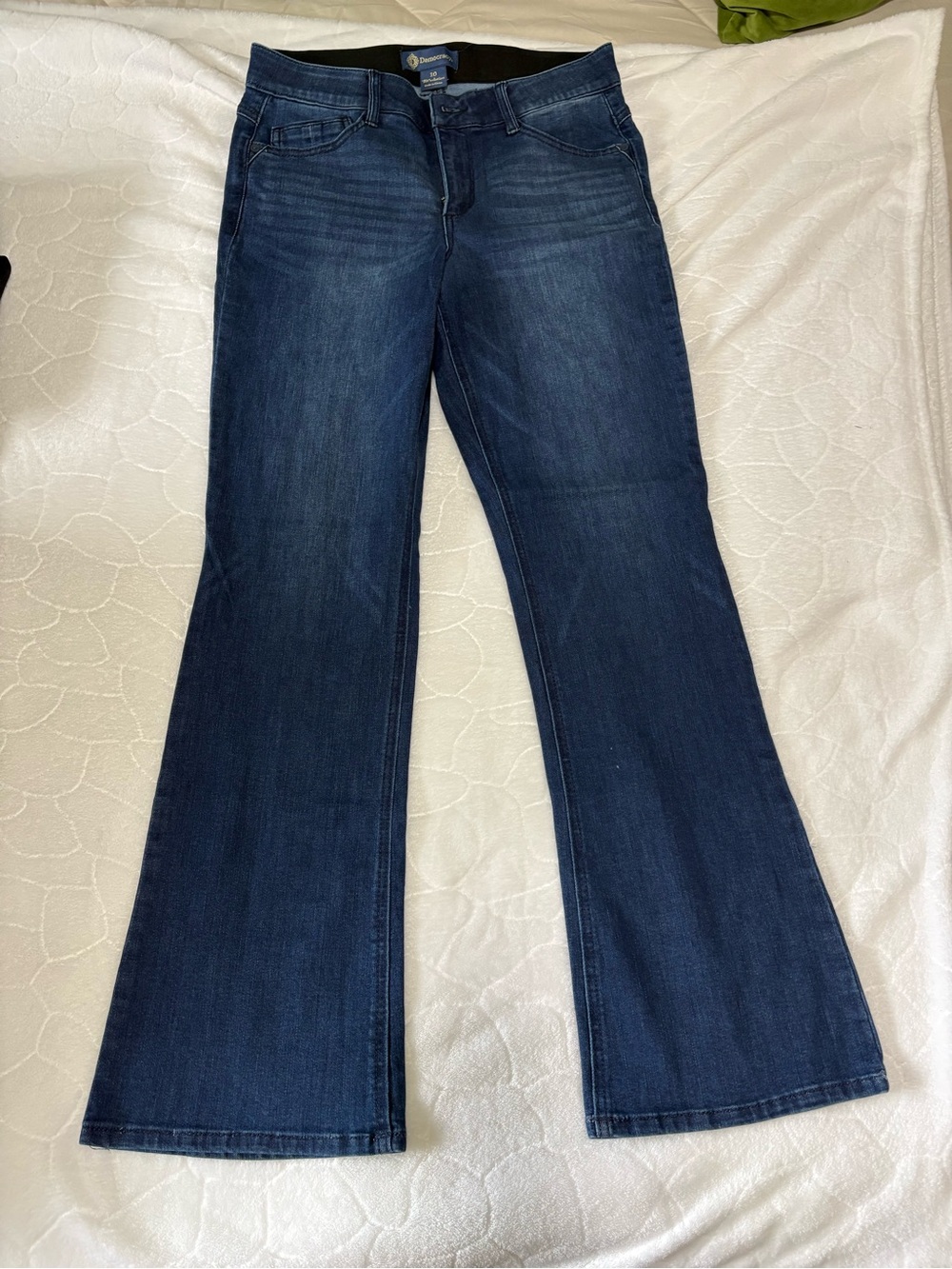 Democracy Women's Dark Blue Flare Jeans